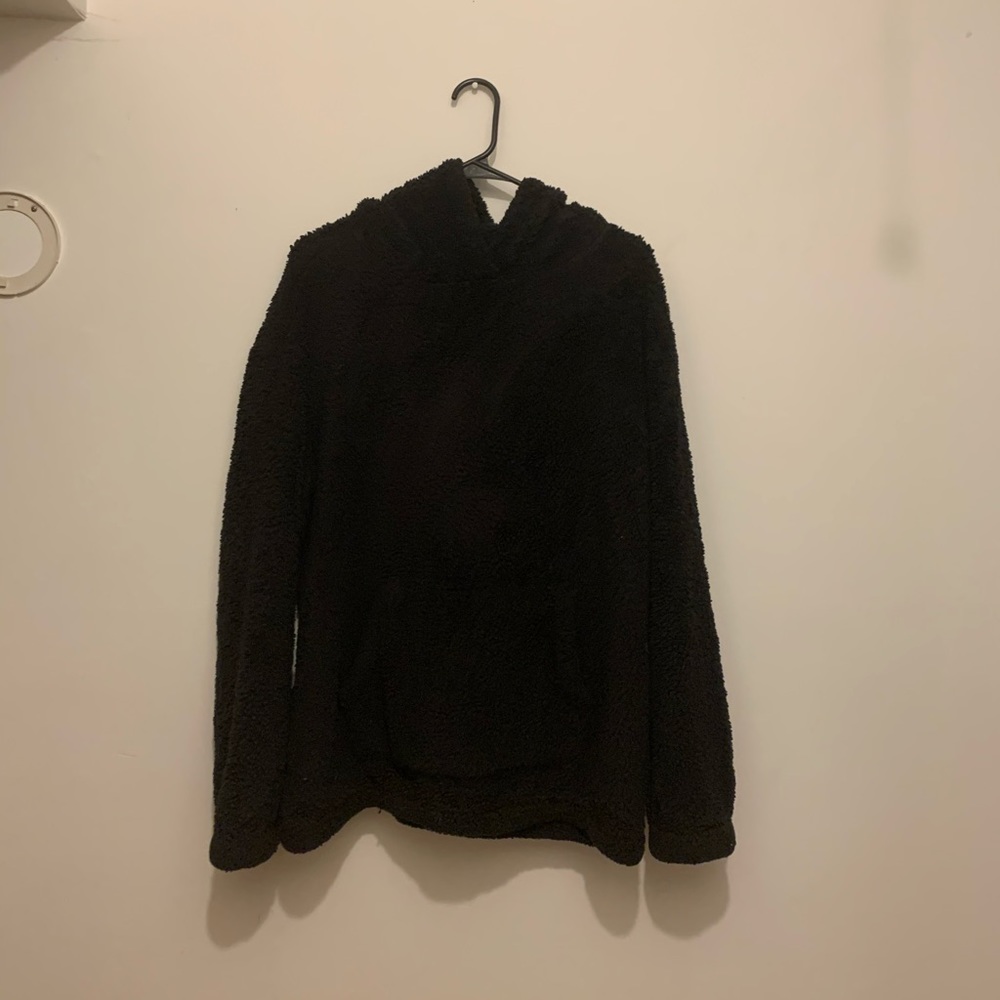 Black Fuzzy Sweater